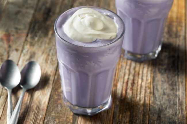 Ube milkshake dairy flavors trends