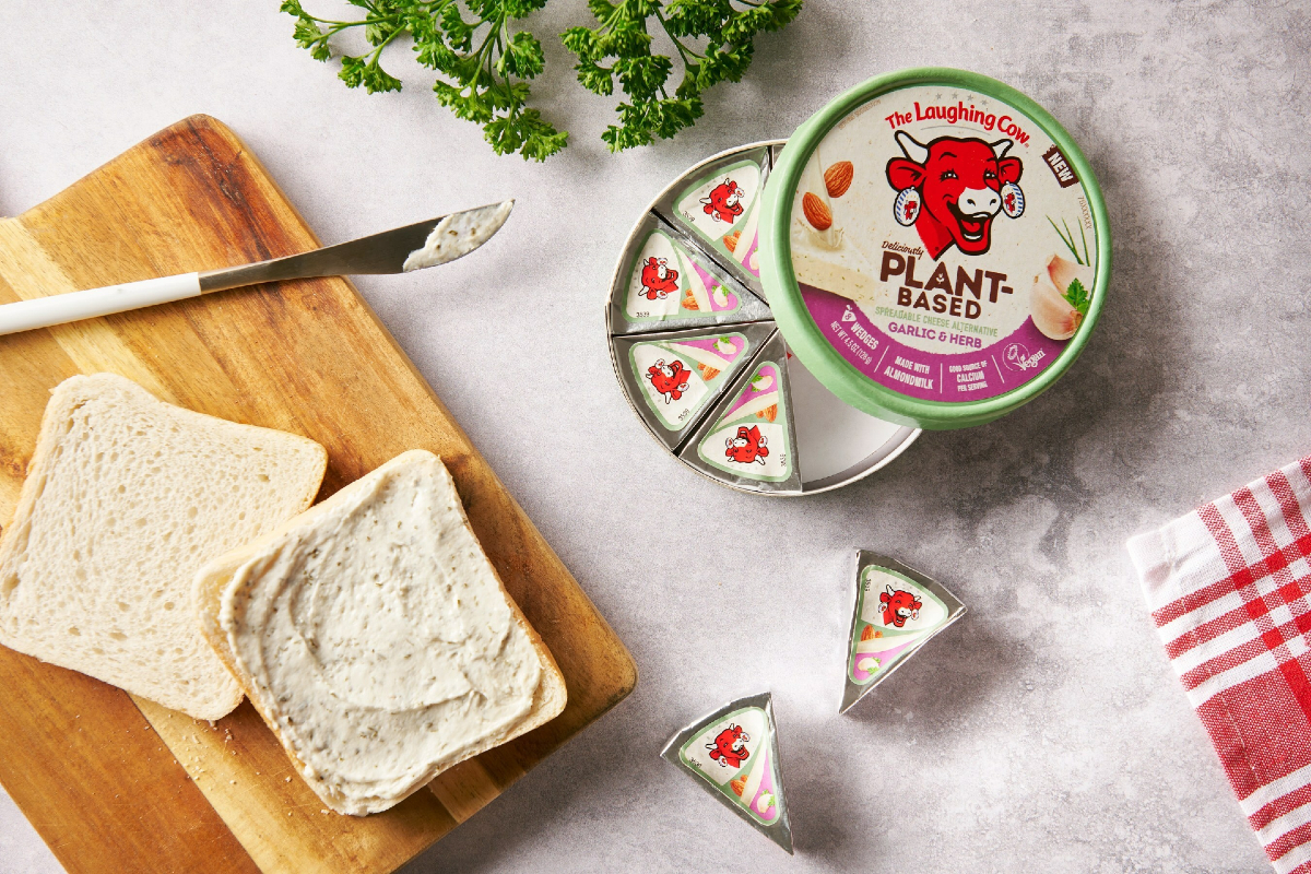 Bel Brands USA The Laughing Cow Plant Based alternative cheese spread new products
