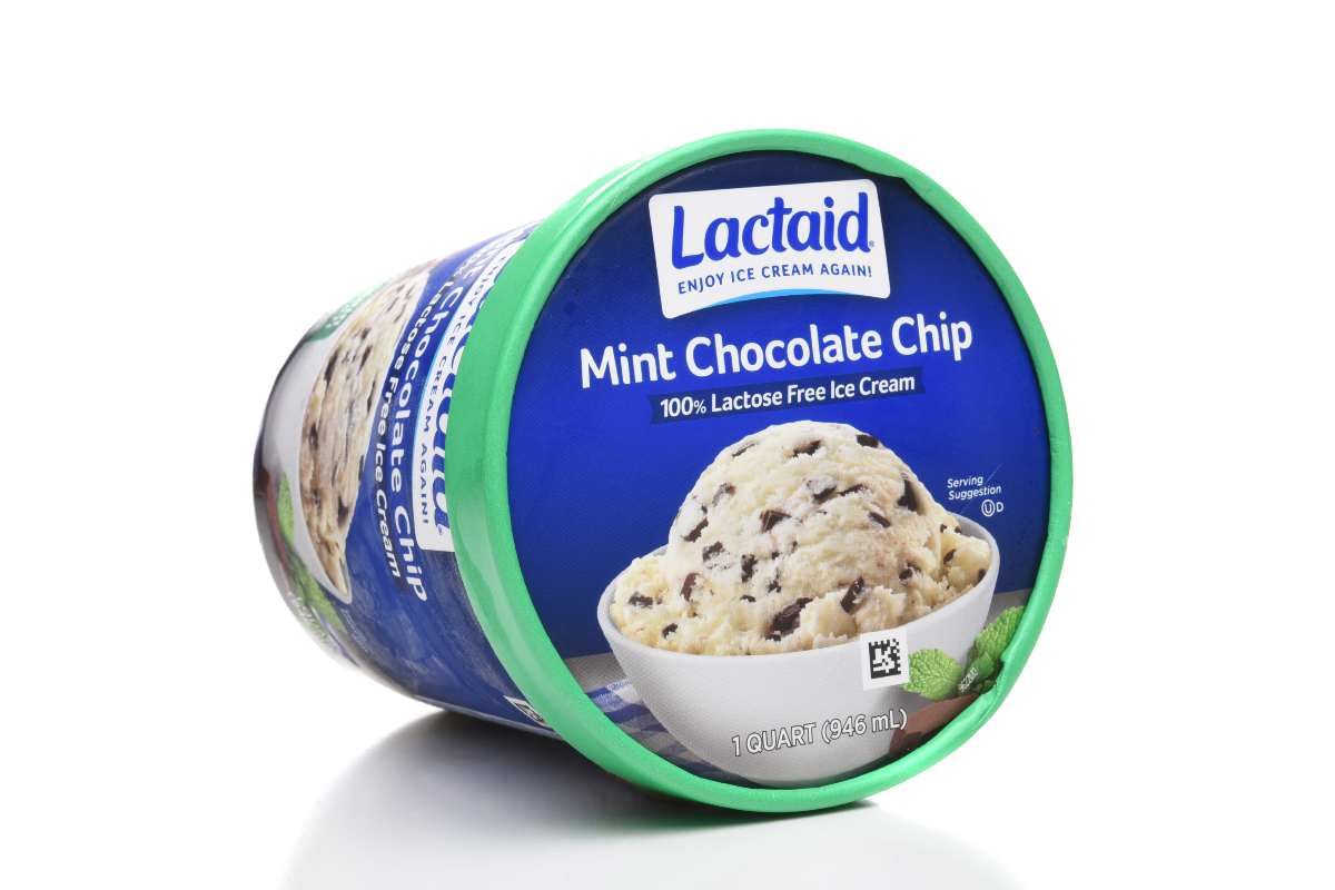 Lactaid ice cream dairy lactose free ingredients