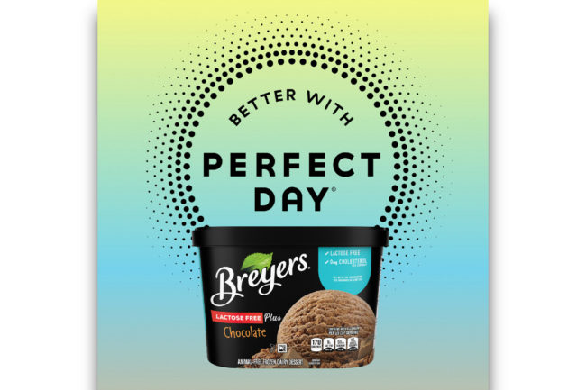 Perfect Day Unilever Breyers Lactose Free Chocolate ice cream new products flavors animal free dairy dessert
