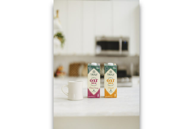 Truly Grass Fed gluten free oat milk and extra creamy oat milk Irish oats alt dairy plant based milk beverages creamers