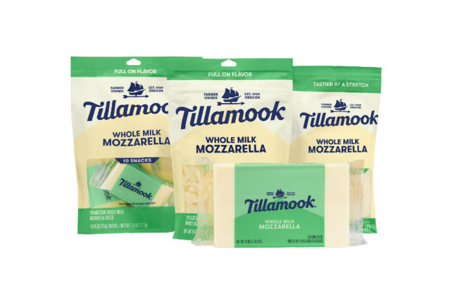 Tillamook whole milk mozzarella products launch new cheese dairy varieties