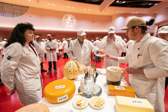 WCMA World Championship Cheese Contest awards cheeses dairy judges
