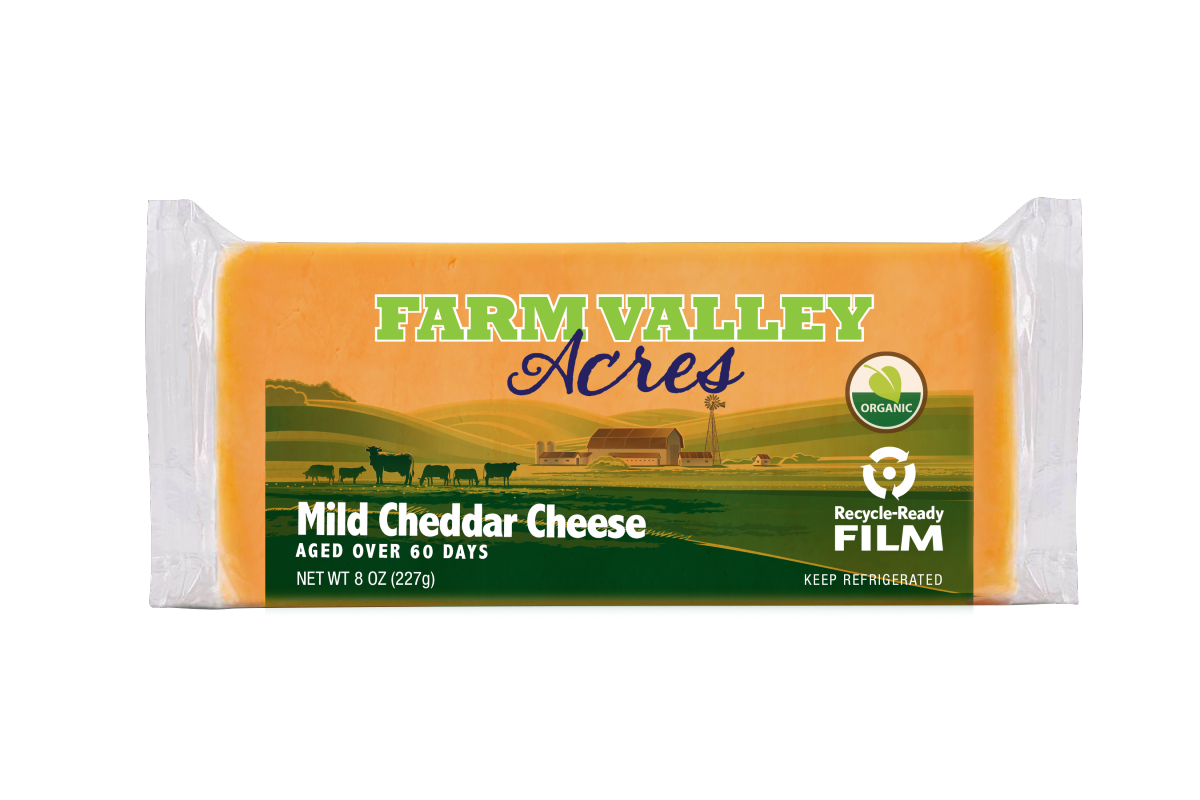 Amcor AmPrima Flow Wrap cheese packaging dairy industry