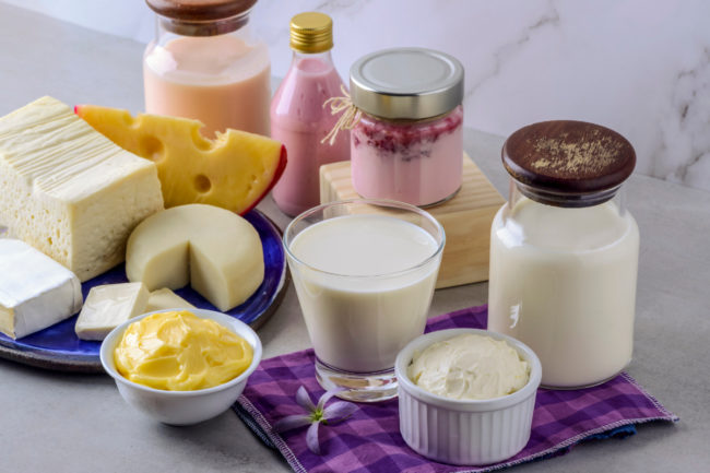 dairy products milk cheese butter beverages yogurt ingredients