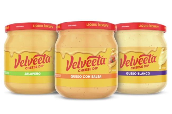 Velveeta queso new products cheese Kraft Heinz flavors dairy industry