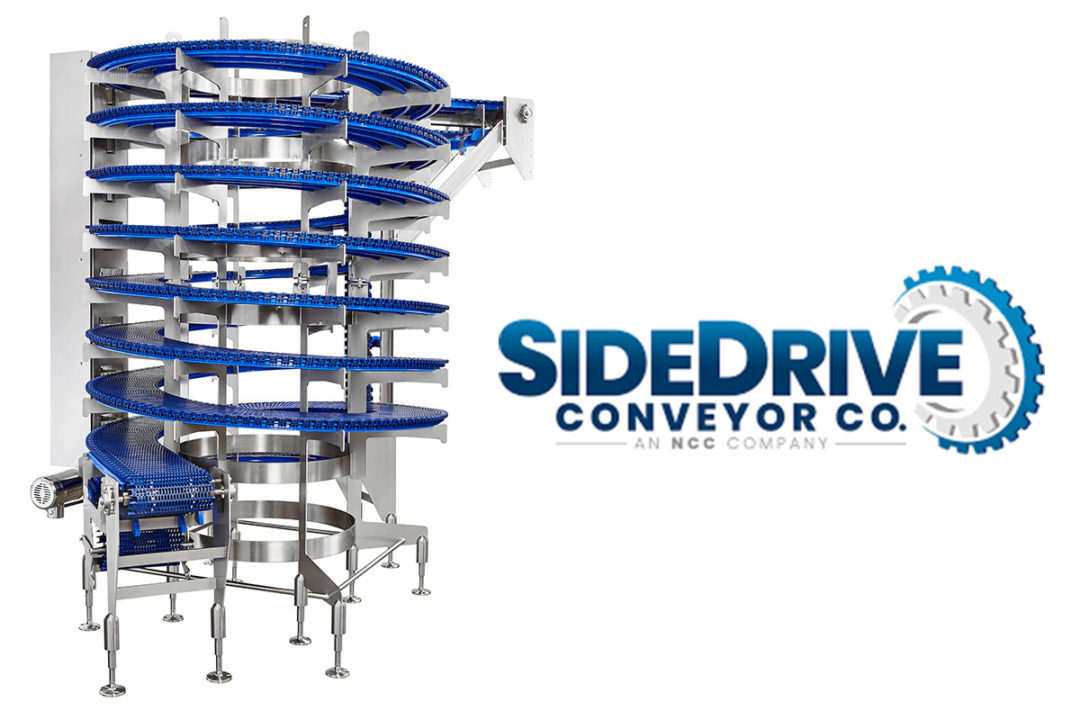 Spiral conveyor and SideDrive logo